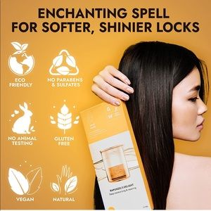 K-Beauty Hot Oil Treatment Cap Mask Argon Oil Softer Thicker Luminous Hair